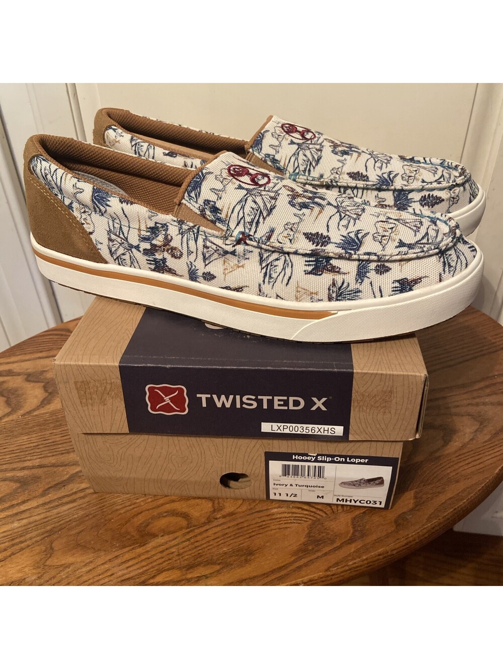 TWISTED X Men's Hooey Multi Slip-On  (MHYCO31) Size 11.5M